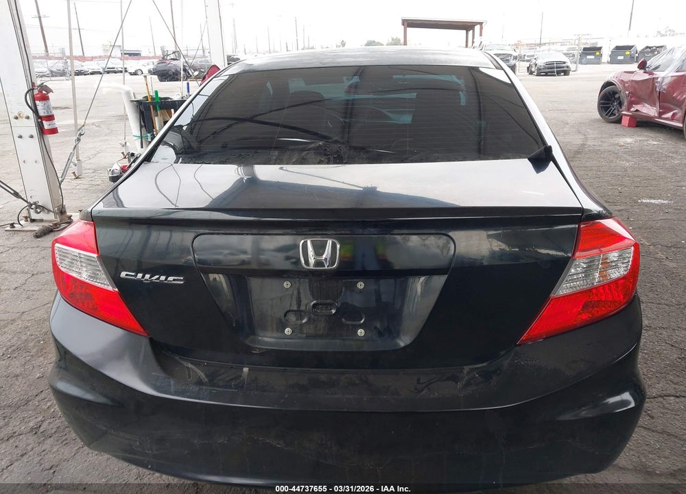 2012 HONDA CIVIC EX VIN: 19XFB2F85CE301663