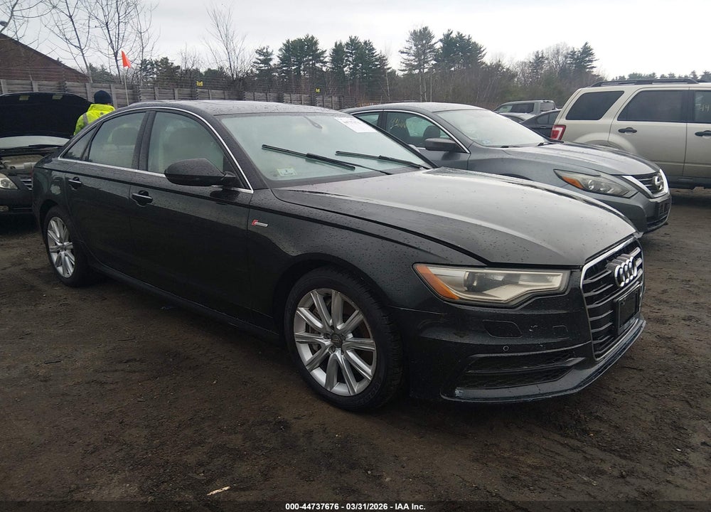 2013 AUDI A6 3.0T PREMIUM VIN: WAUHGAFC4DN151922