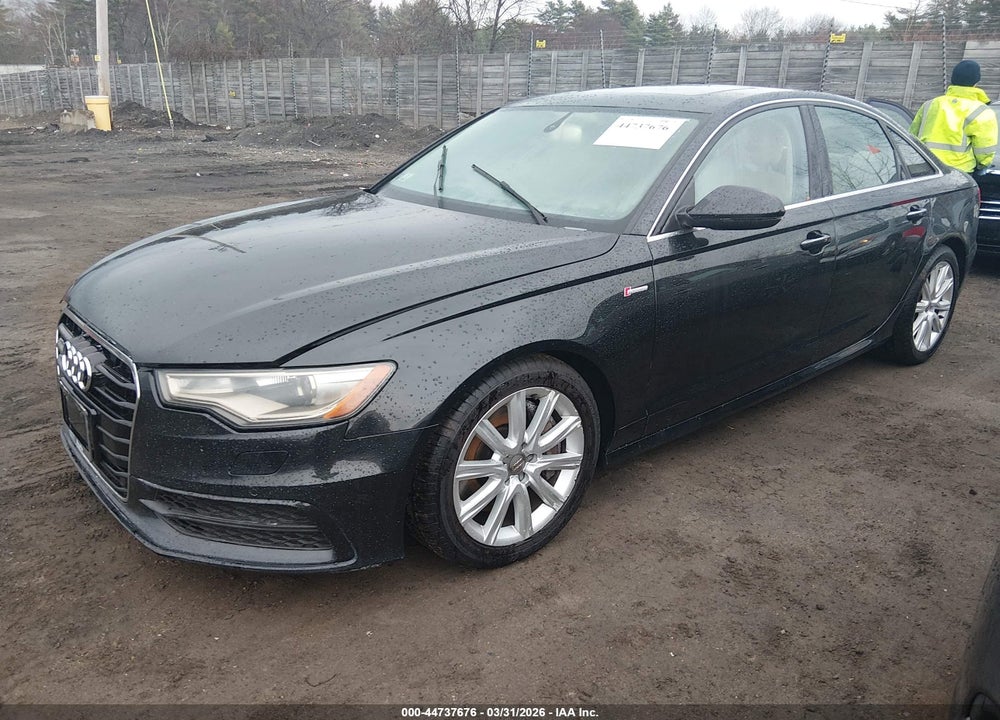 2013 AUDI A6 3.0T PREMIUM VIN: WAUHGAFC4DN151922