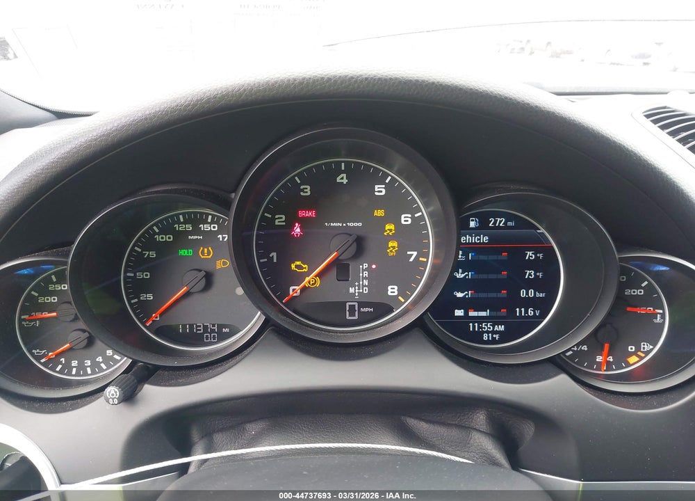 2016 PORSCHE CAYENNE VIN: WP1AA2A26GLA00699