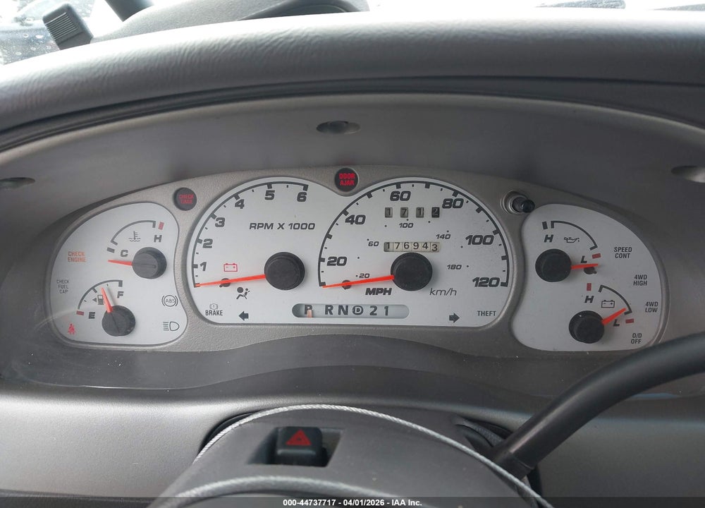 2001 FORD EXPLORER SPORT TRAC VIN: 1FMZU77E81UC39338