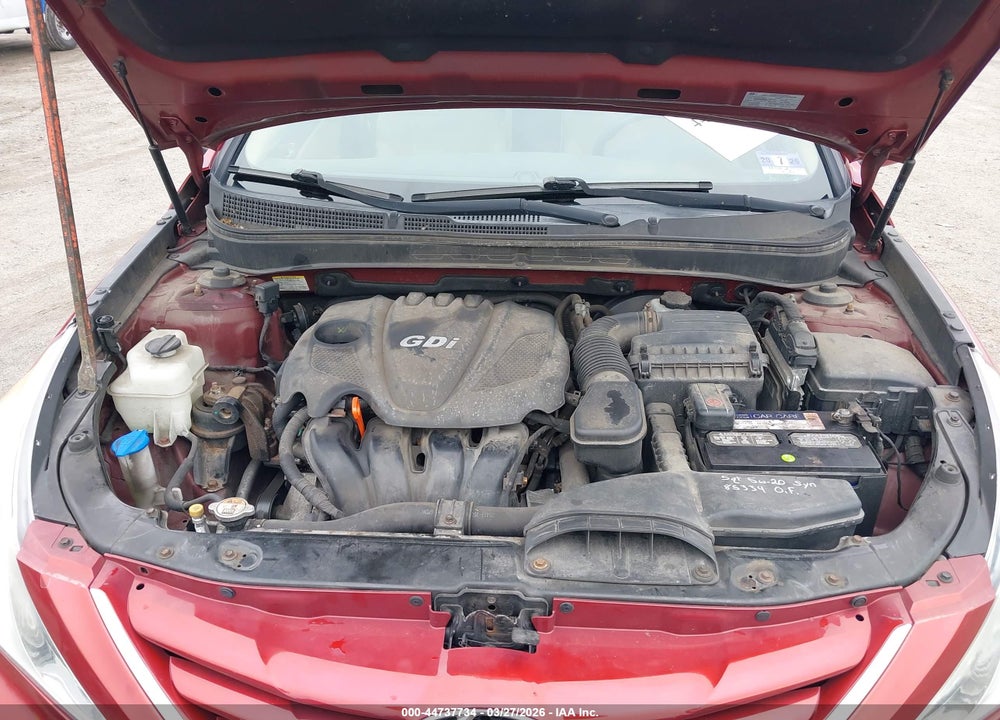 2013 HYUNDAI SONATA GLS VIN: 5NPEB4AC9DH769704