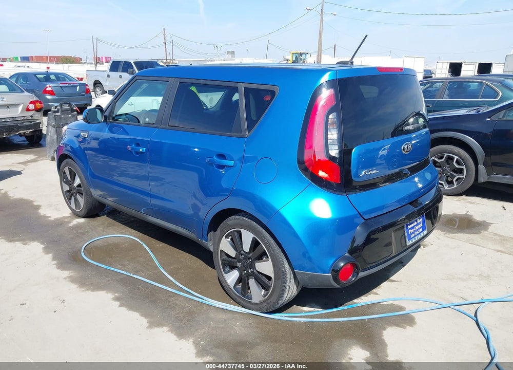 2016 KIA SOUL + VIN: KNDJP3A55G7362046