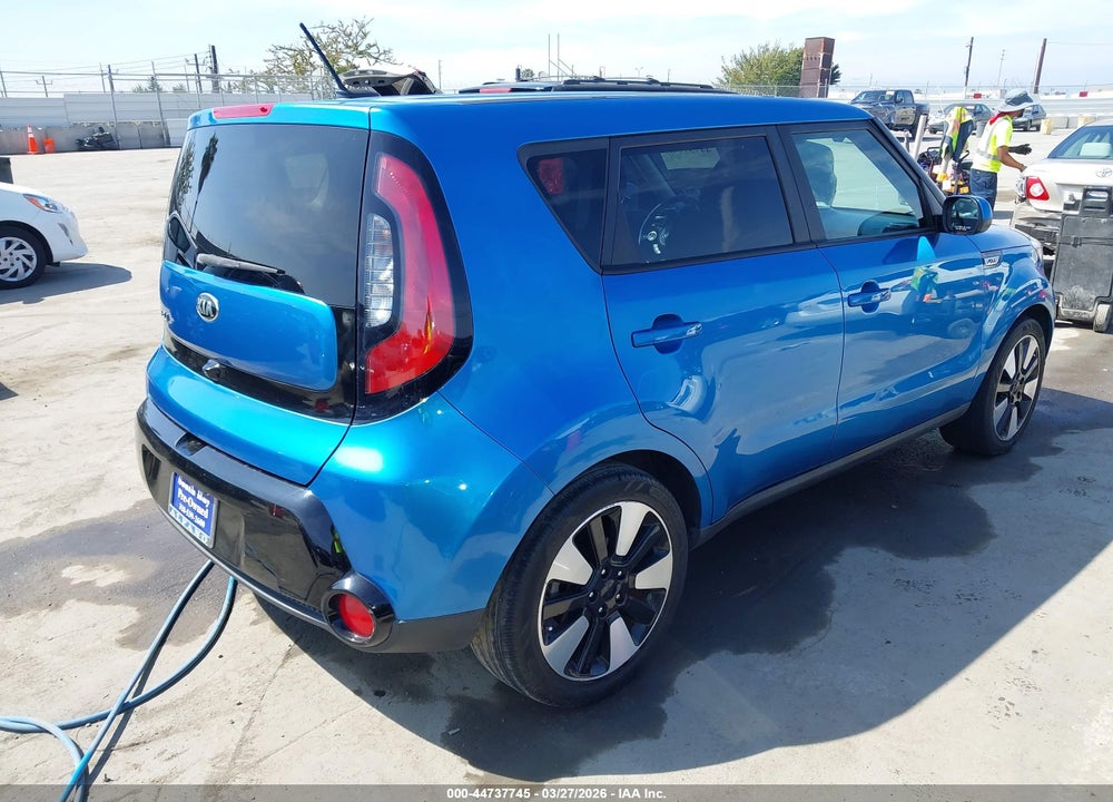 2016 KIA SOUL + VIN: KNDJP3A55G7362046