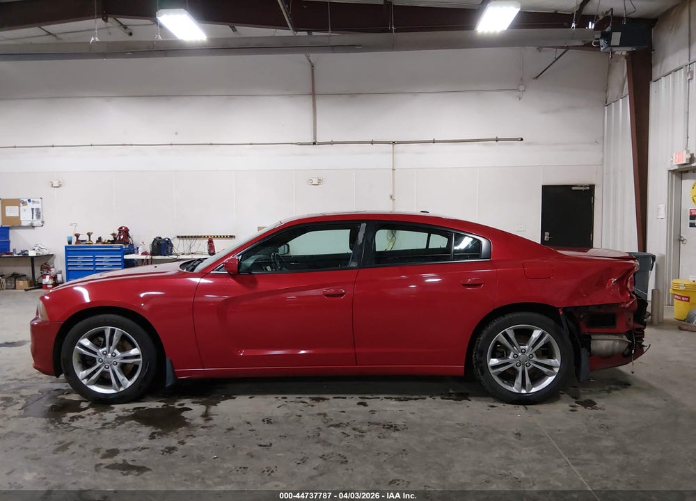 2012 DODGE CHARGER SXT VIN: 2C3CDXJG9CH284500