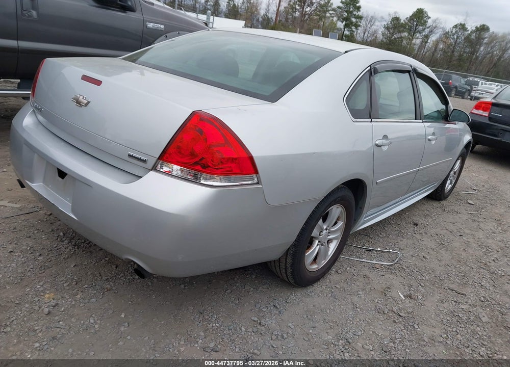2012 CHEVROLET IMPALA LS VIN: 2G1WF5E38C1294046