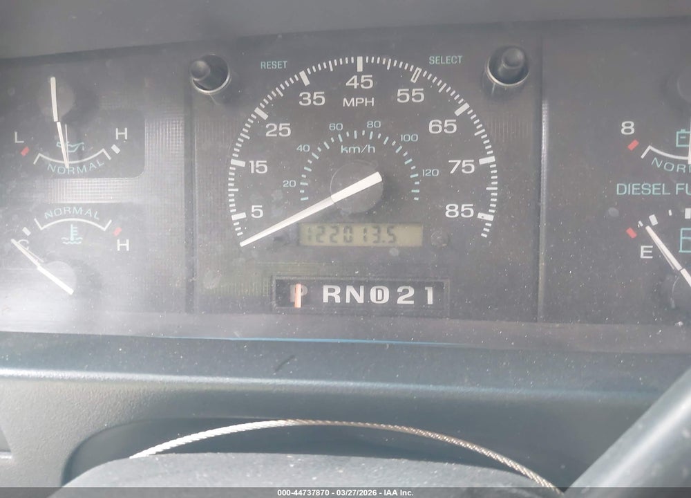 1994 FORD ECONOLINE E350 CUTAWAY VAN VIN: 1FDKE30M1RHC11796