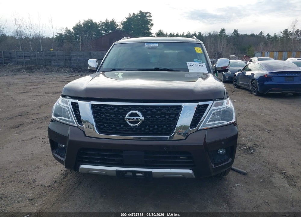 2017 NISSAN ARMADA PLATINUM VIN: JN8AY2NC3H9501875