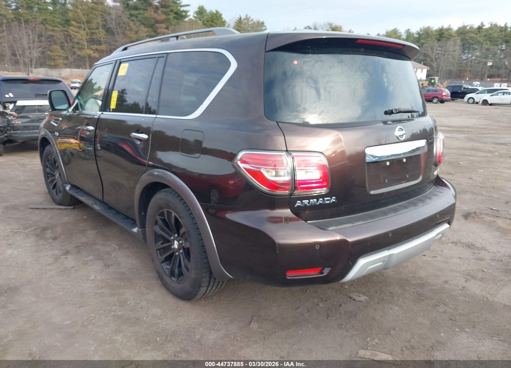 2017 NISSAN ARMADA PLATINUM VIN: JN8AY2NC3H9501875