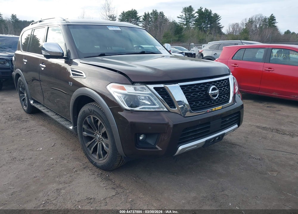 2017 NISSAN ARMADA PLATINUM VIN: JN8AY2NC3H9501875