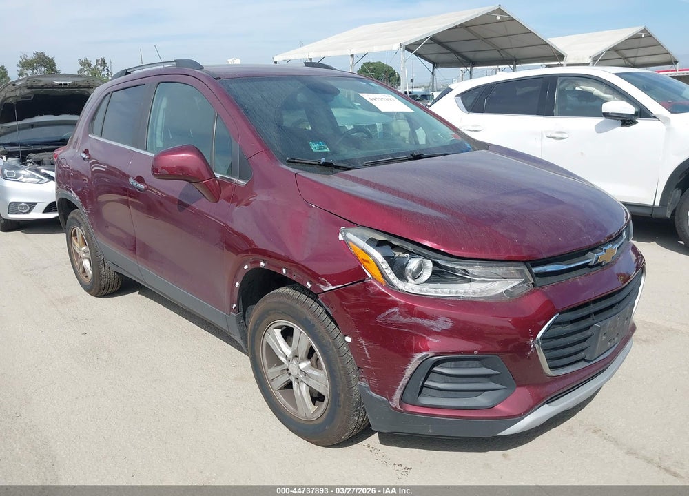 2017 CHEVROLET TRAX LT VIN: 3GNCJPSB8HL235348