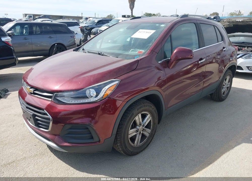 2017 CHEVROLET TRAX LT VIN: 3GNCJPSB8HL235348