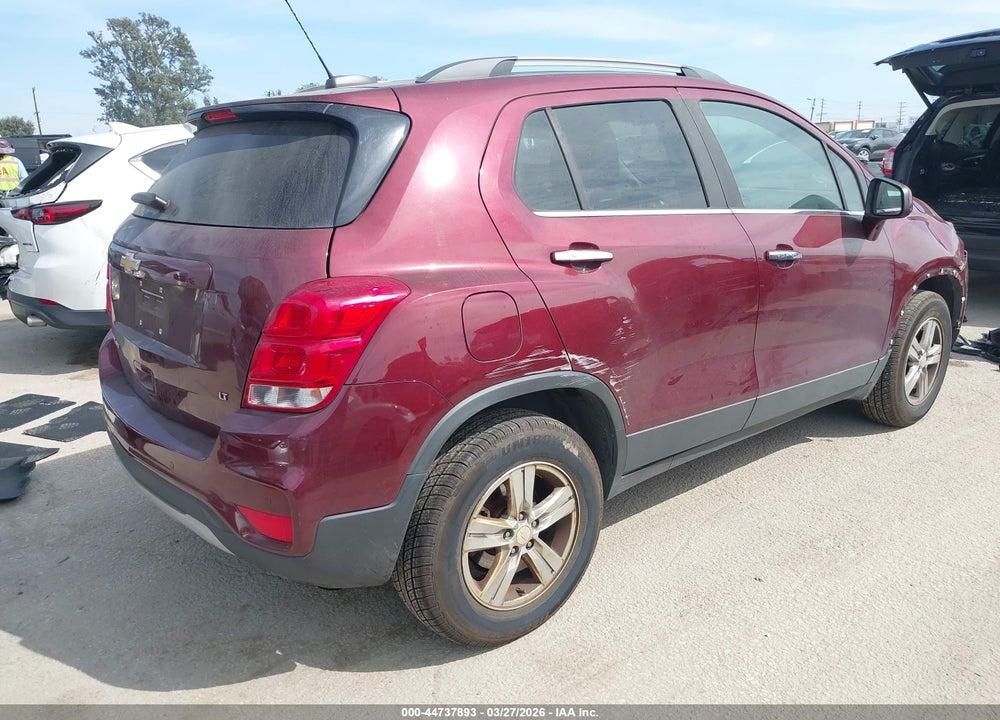2017 CHEVROLET TRAX LT VIN: 3GNCJPSB8HL235348