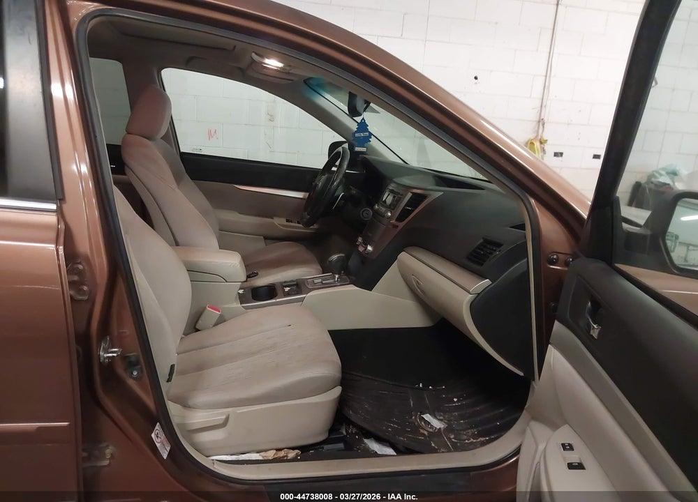 2013 SUBARU OUTBACK 2.5I PREMIUM VIN: 4S4BRCGC8D3240977