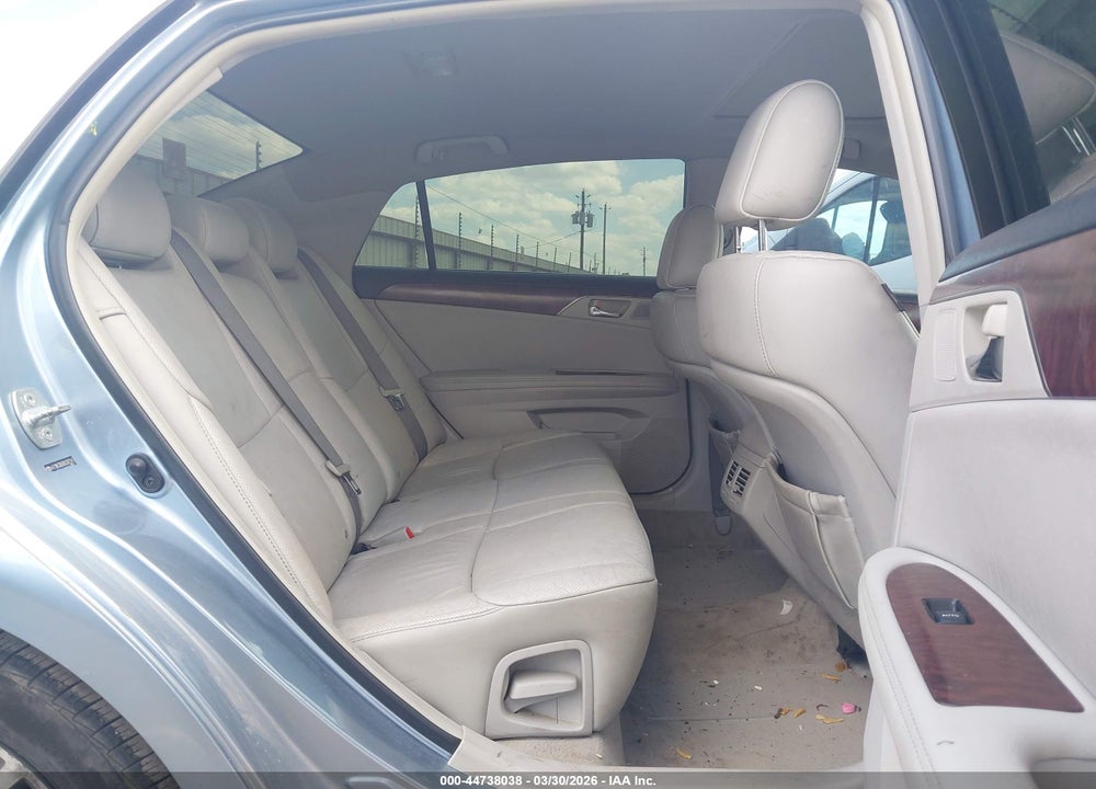 2011 TOYOTA AVALON LIMITED VIN: 4T1BK3DBXBU397241
