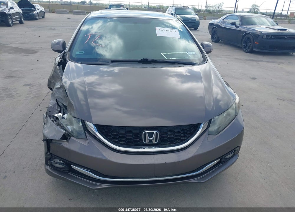 2013 HONDA CIVIC EX-L VIN: 2HGFB2F96DH554989