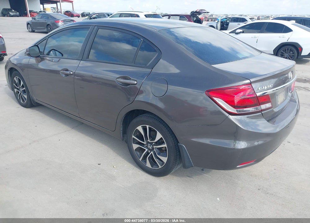 2013 HONDA CIVIC EX-L VIN: 2HGFB2F96DH554989