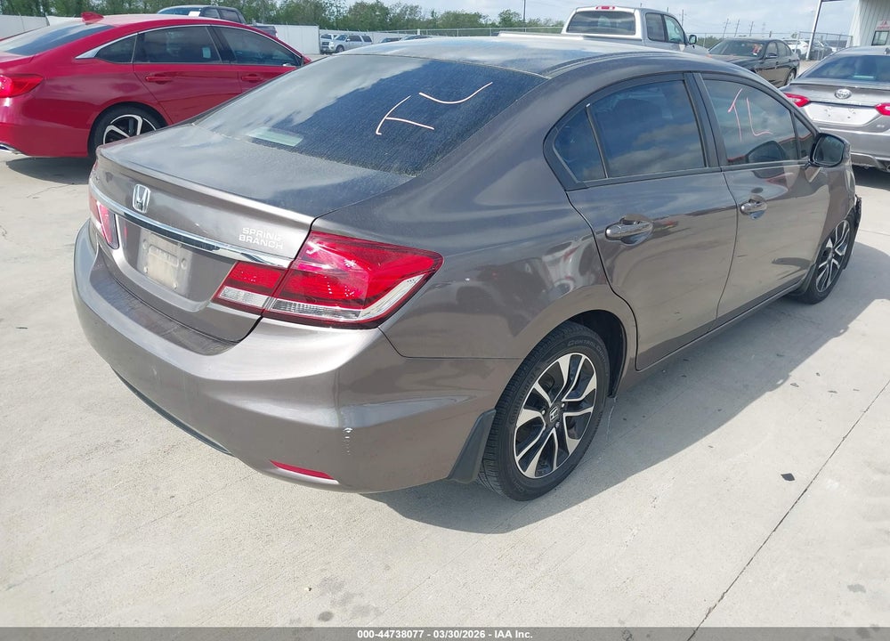 2013 HONDA CIVIC EX-L VIN: 2HGFB2F96DH554989