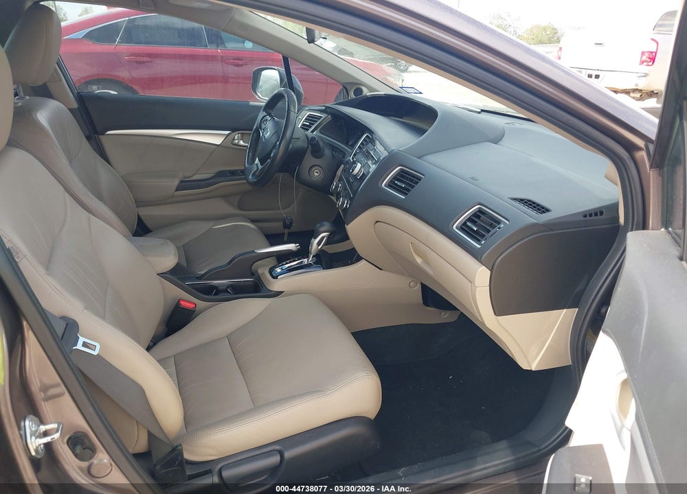 2013 HONDA CIVIC EX-L VIN: 2HGFB2F96DH554989