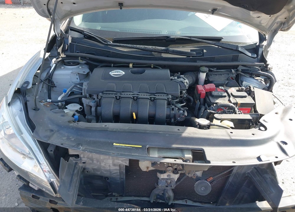 2014 NISSAN SENTRA SV VIN: 3N1AB7AP2EL676322