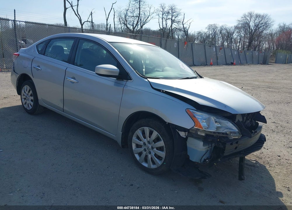 2014 NISSAN SENTRA SV VIN: 3N1AB7AP2EL676322