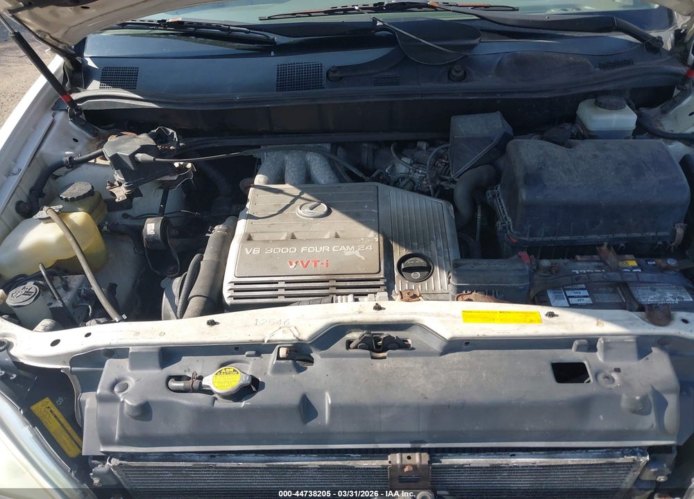2001 LEXUS RX 300 VIN: JTJHF10U810228286