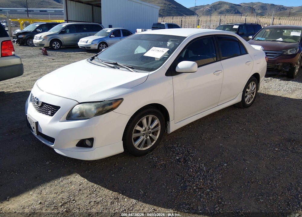 2009 TOYOTA COROLLA S VIN: 1NXBU40E49Z045749