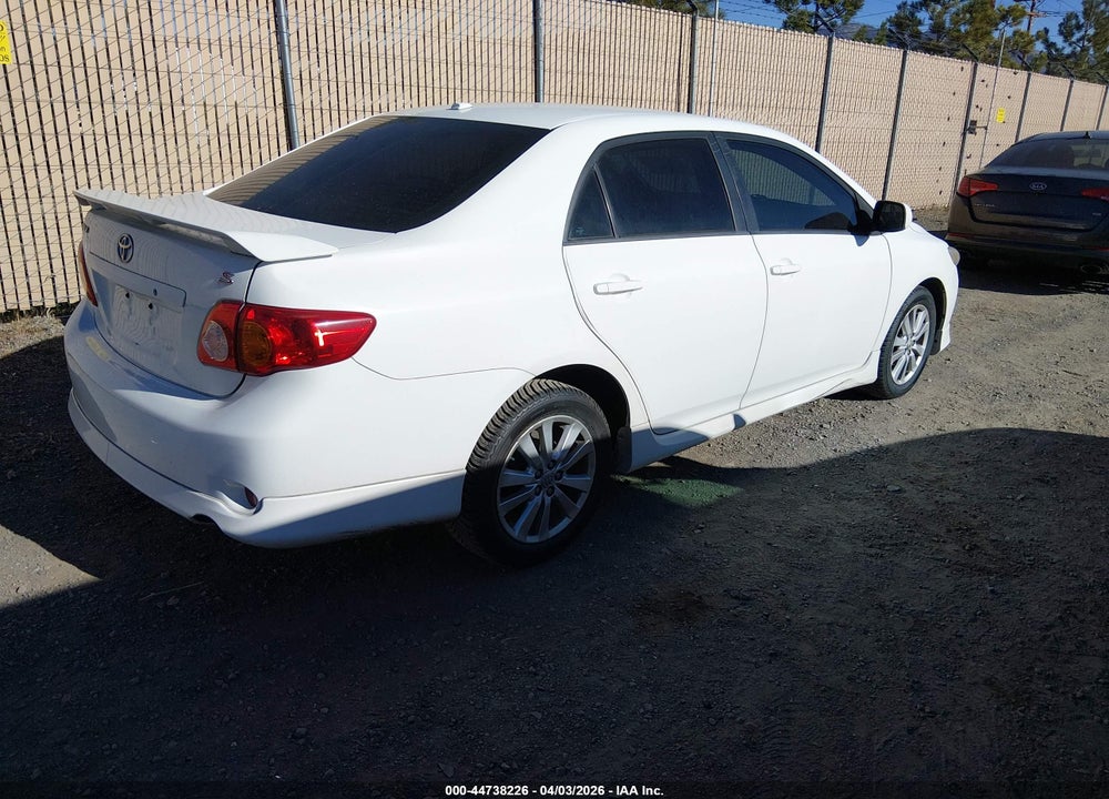2009 TOYOTA COROLLA S VIN: 1NXBU40E49Z045749