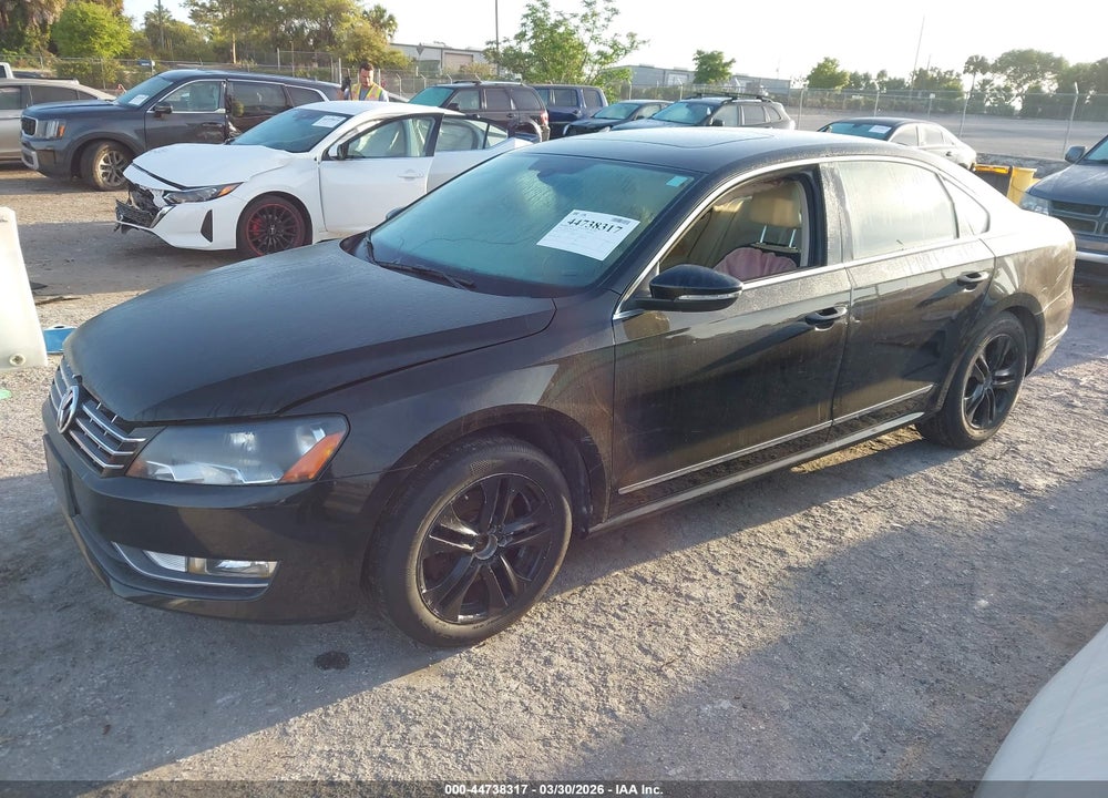 2012 VOLKSWAGEN PASSAT 2.0L TDI SEL PREMIUM VIN: 1VWCN7A34CC025449