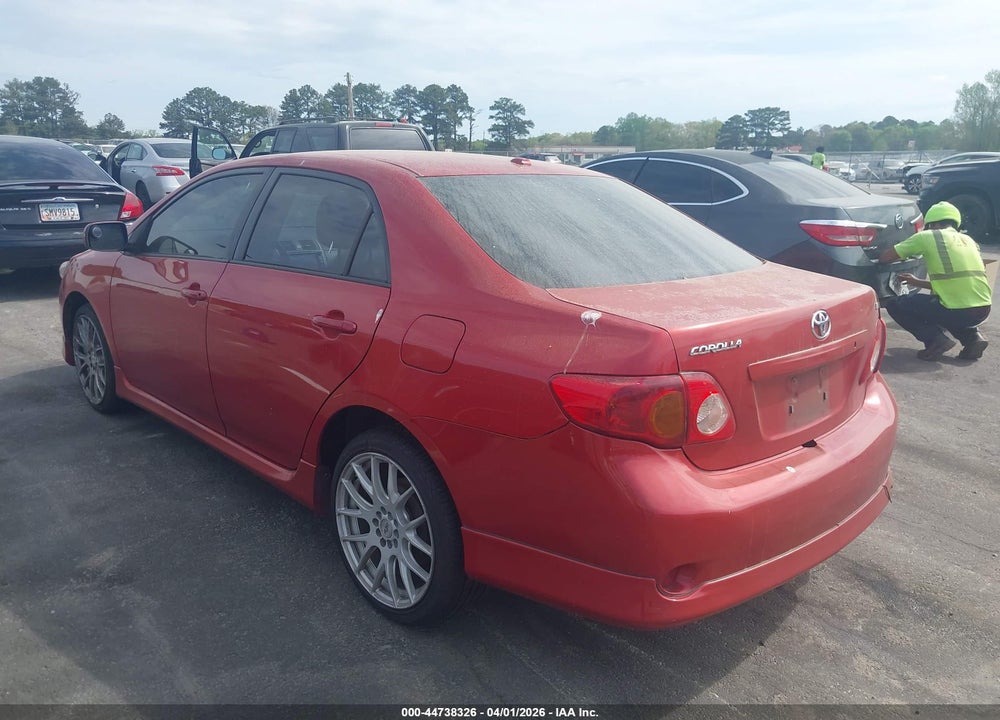 2009 TOYOTA COROLLA S VIN: 1NXBU40E19Z073010