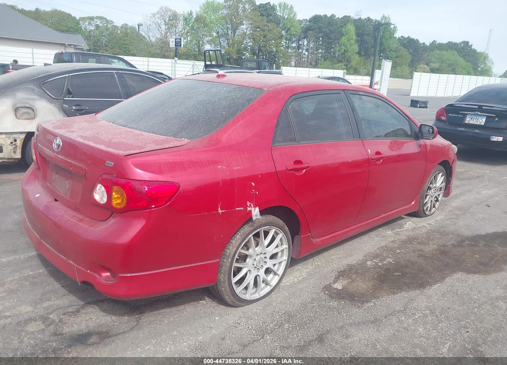 2009 TOYOTA COROLLA S VIN: 1NXBU40E19Z073010