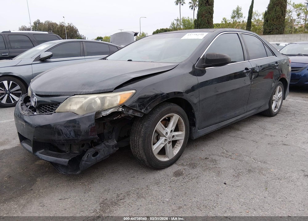 2013 TOYOTA CAMRY SE VIN: 4T1BF1FK8DU641168