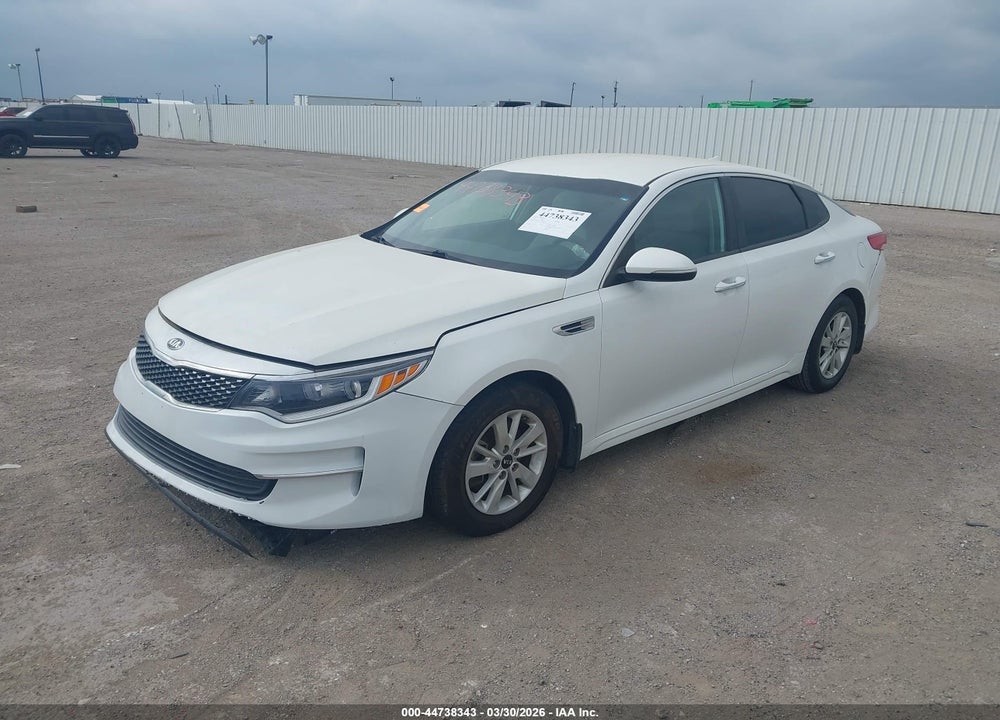 2016 KIA OPTIMA LX VIN: KNAGT4L37G5086632