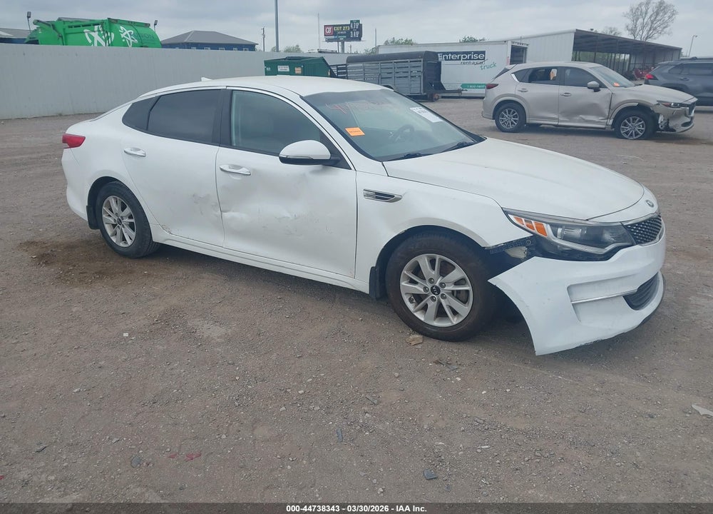 2016 KIA OPTIMA LX VIN: KNAGT4L37G5086632
