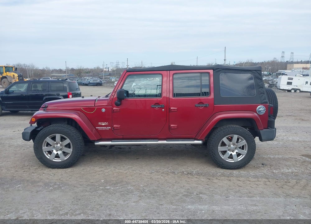 2012 JEEP WRANGLER UNLIMITED SAHARA VIN: 1C4HJWEG9CL238487