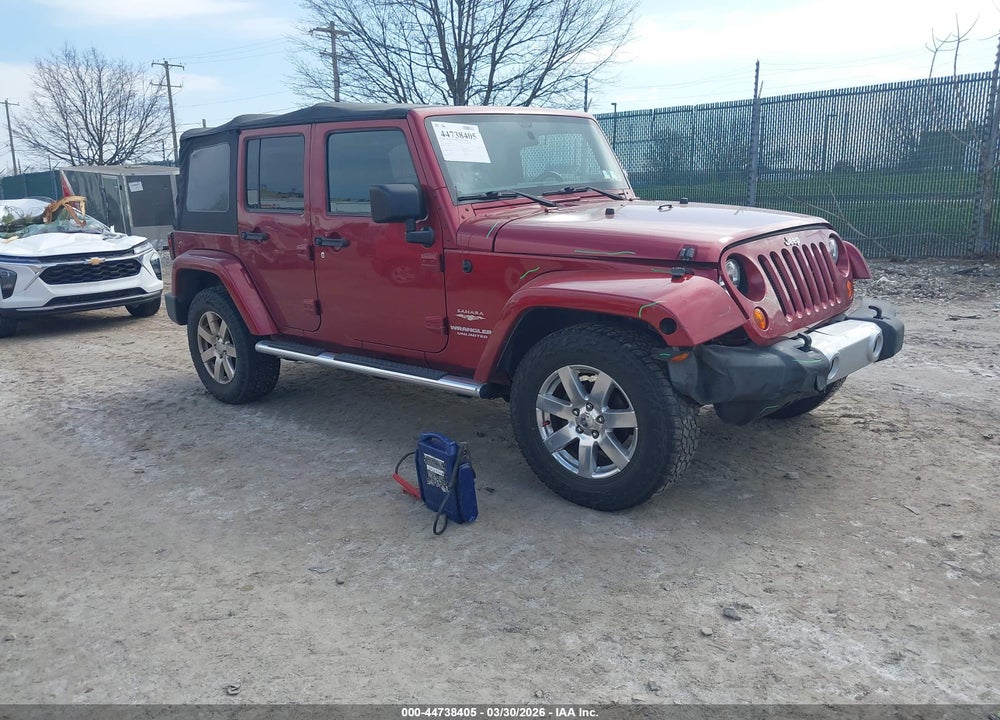 2012 JEEP WRANGLER UNLIMITED SAHARA VIN: 1C4HJWEG9CL238487