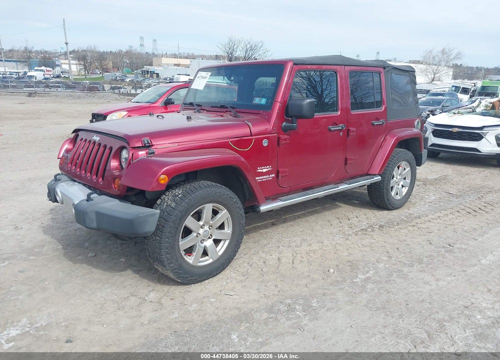 2012 JEEP WRANGLER UNLIMITED SAHARA VIN: 1C4HJWEG9CL238487