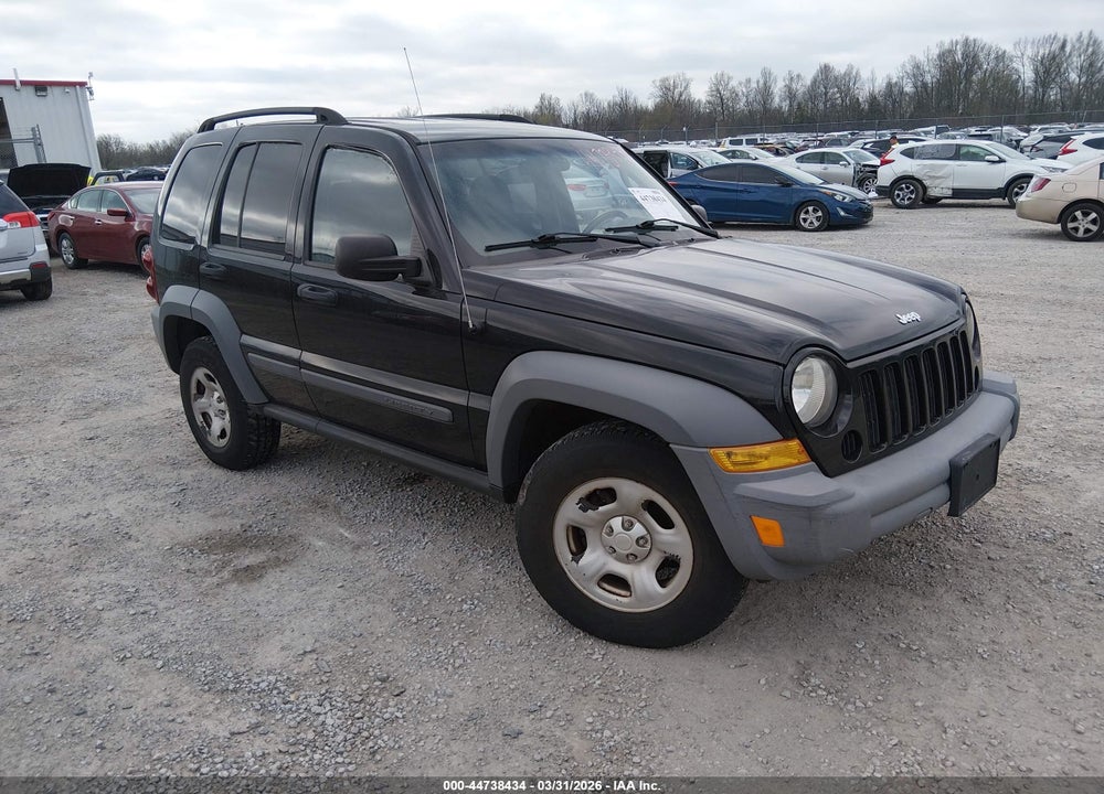 2006 JEEP LIBERTY SPORT VIN: 1J4GK48K26W152772