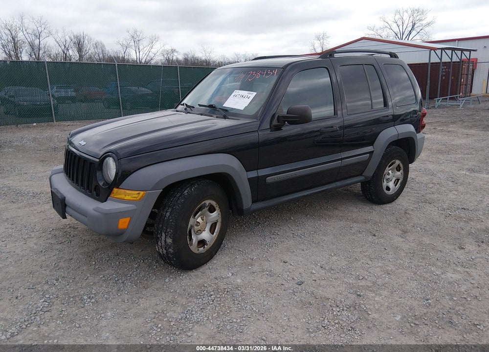 2006 JEEP LIBERTY SPORT VIN: 1J4GK48K26W152772