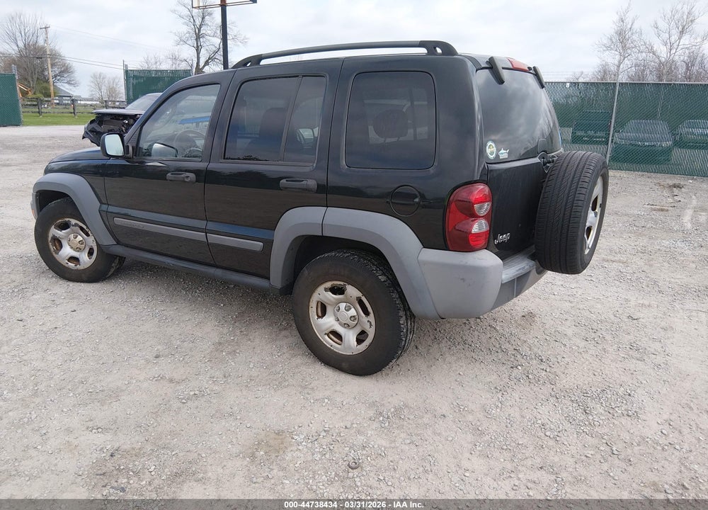 2006 JEEP LIBERTY SPORT VIN: 1J4GK48K26W152772