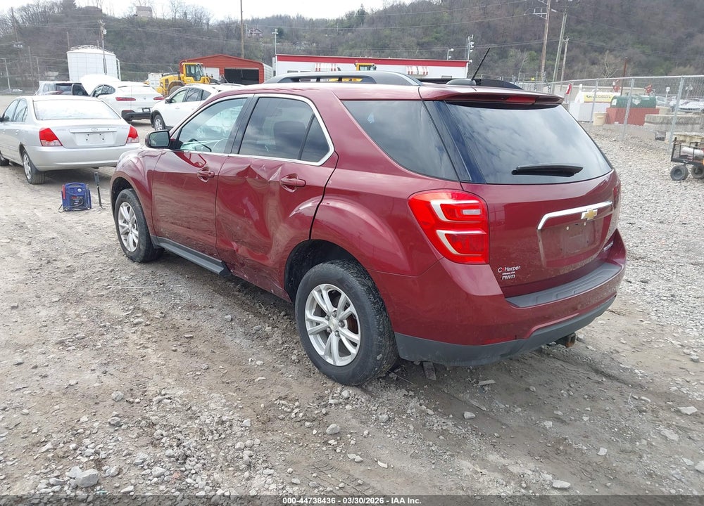 2016 CHEVROLET EQUINOX LT VIN: 2GNFLFEK0G6346458