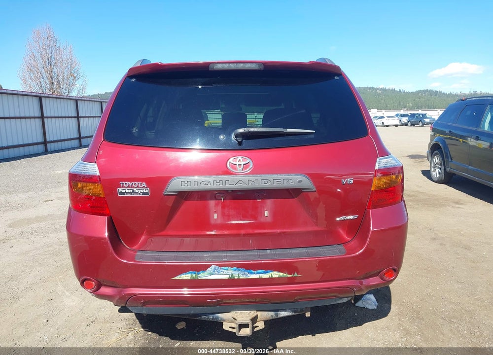 2009 TOYOTA HIGHLANDER SPORT VIN: JTEES43A692128672