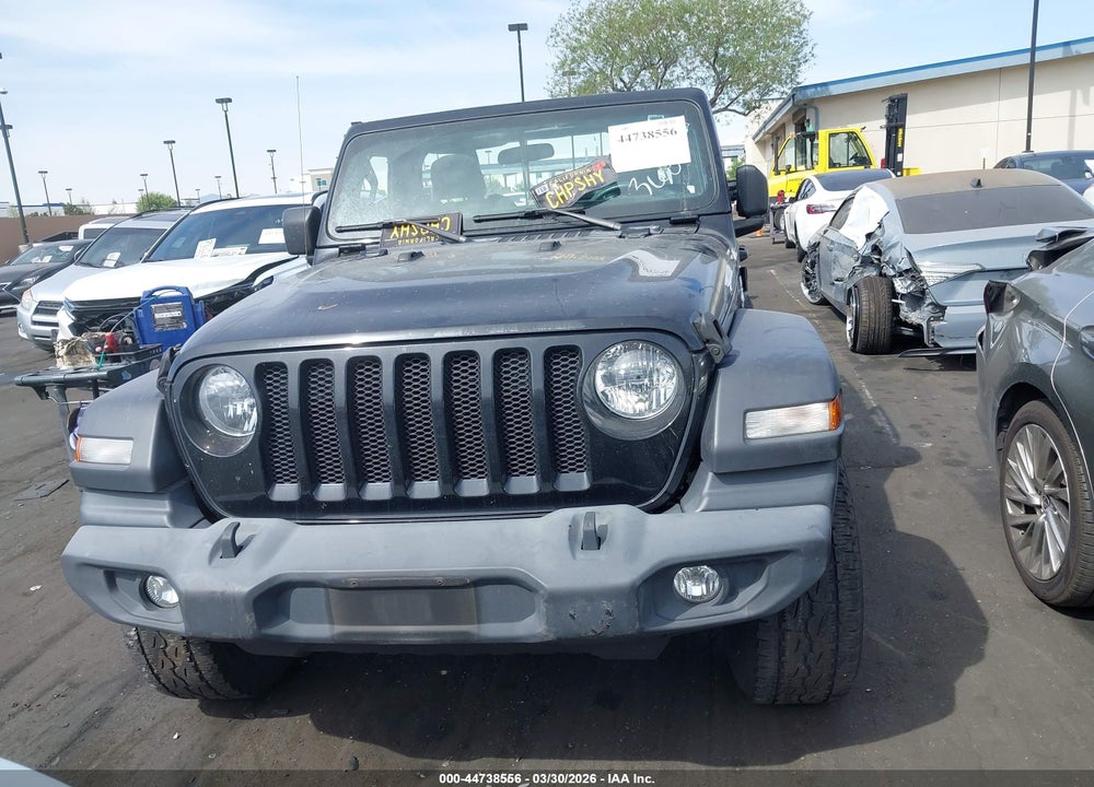 2021 JEEP WRANGLER SPORT 4X4 VIN: 1C4GJXANXMW646843