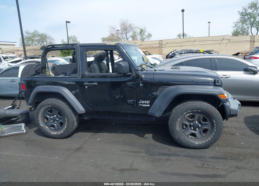 2021 JEEP WRANGLER SPORT 4X4 VIN: 1C4GJXANXMW646843