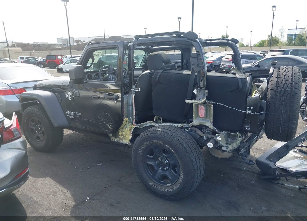 2021 JEEP WRANGLER SPORT 4X4 VIN: 1C4GJXANXMW646843