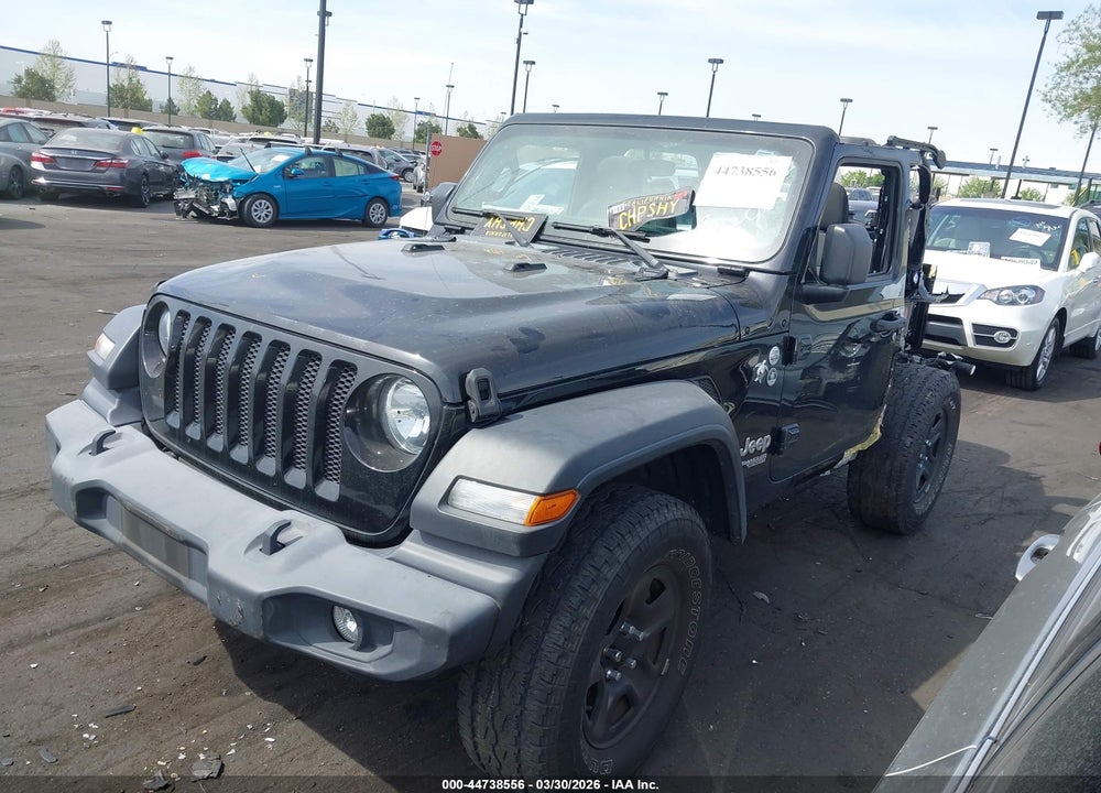 2021 JEEP WRANGLER SPORT 4X4 VIN: 1C4GJXANXMW646843