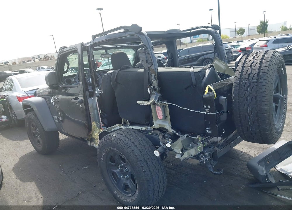 2021 JEEP WRANGLER SPORT 4X4 VIN: 1C4GJXANXMW646843