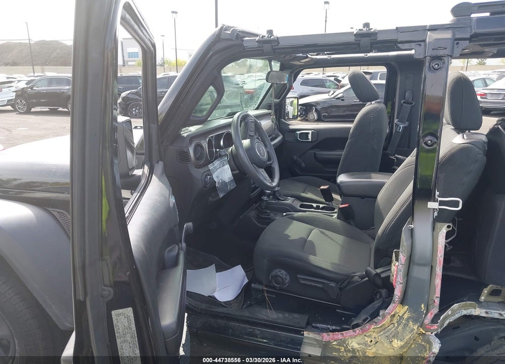 2021 JEEP WRANGLER SPORT 4X4 VIN: 1C4GJXANXMW646843