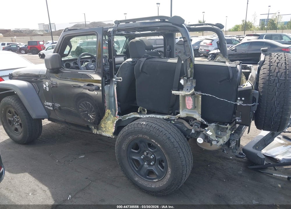 2021 JEEP WRANGLER SPORT 4X4 VIN: 1C4GJXANXMW646843