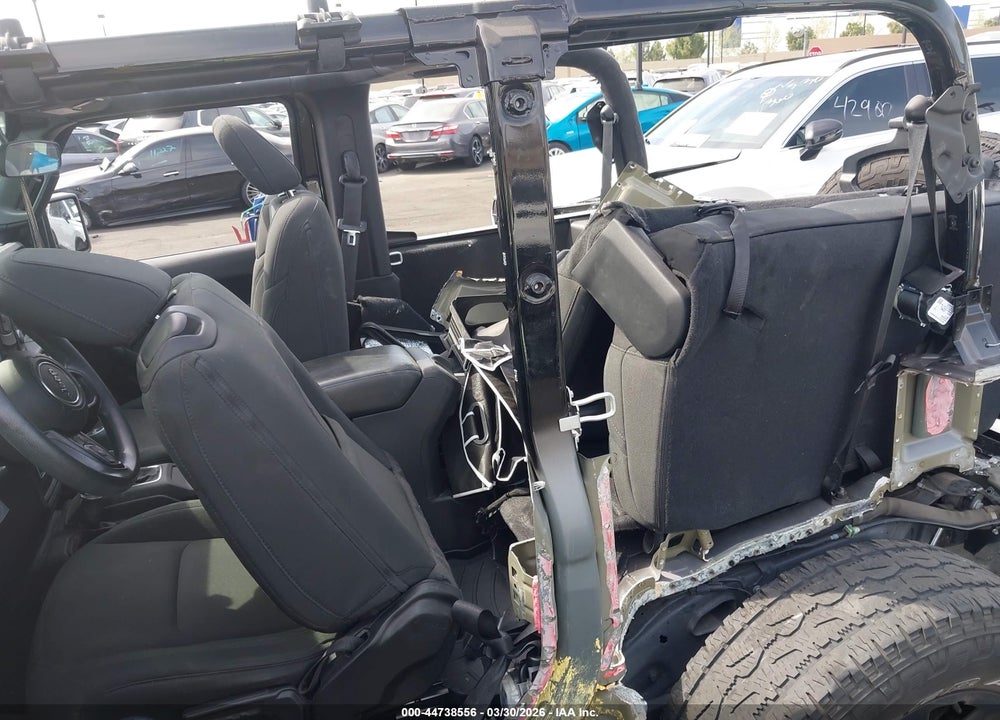 2021 JEEP WRANGLER SPORT 4X4 VIN: 1C4GJXANXMW646843